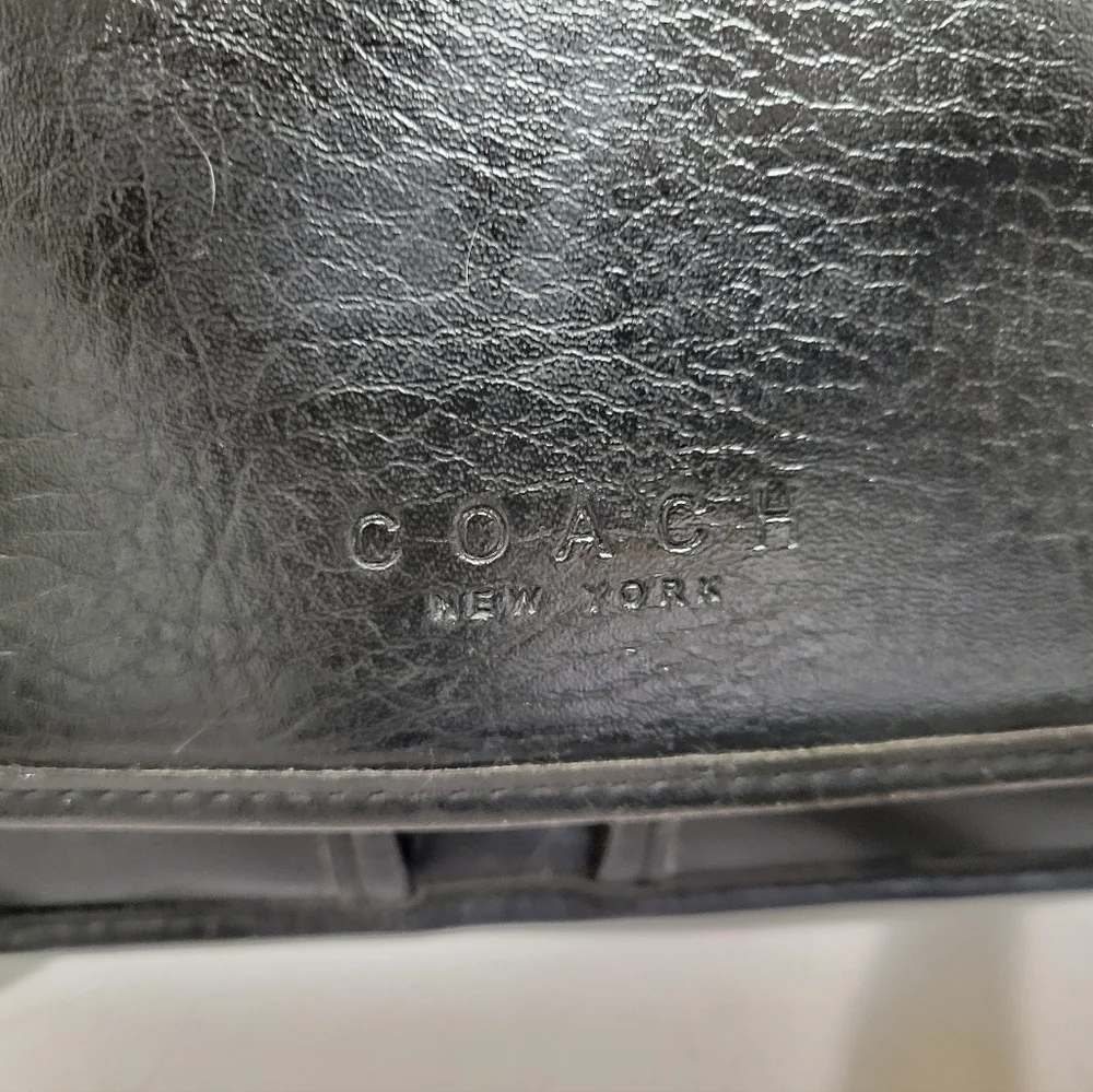 Flash Sale COACH leather attachet brief case Laptop, files etc Gorgeous many